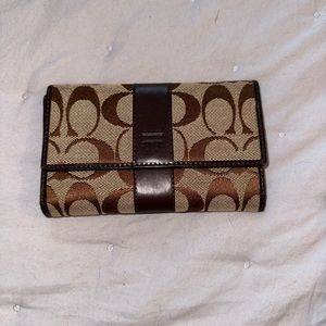 Brown Coach Wallet